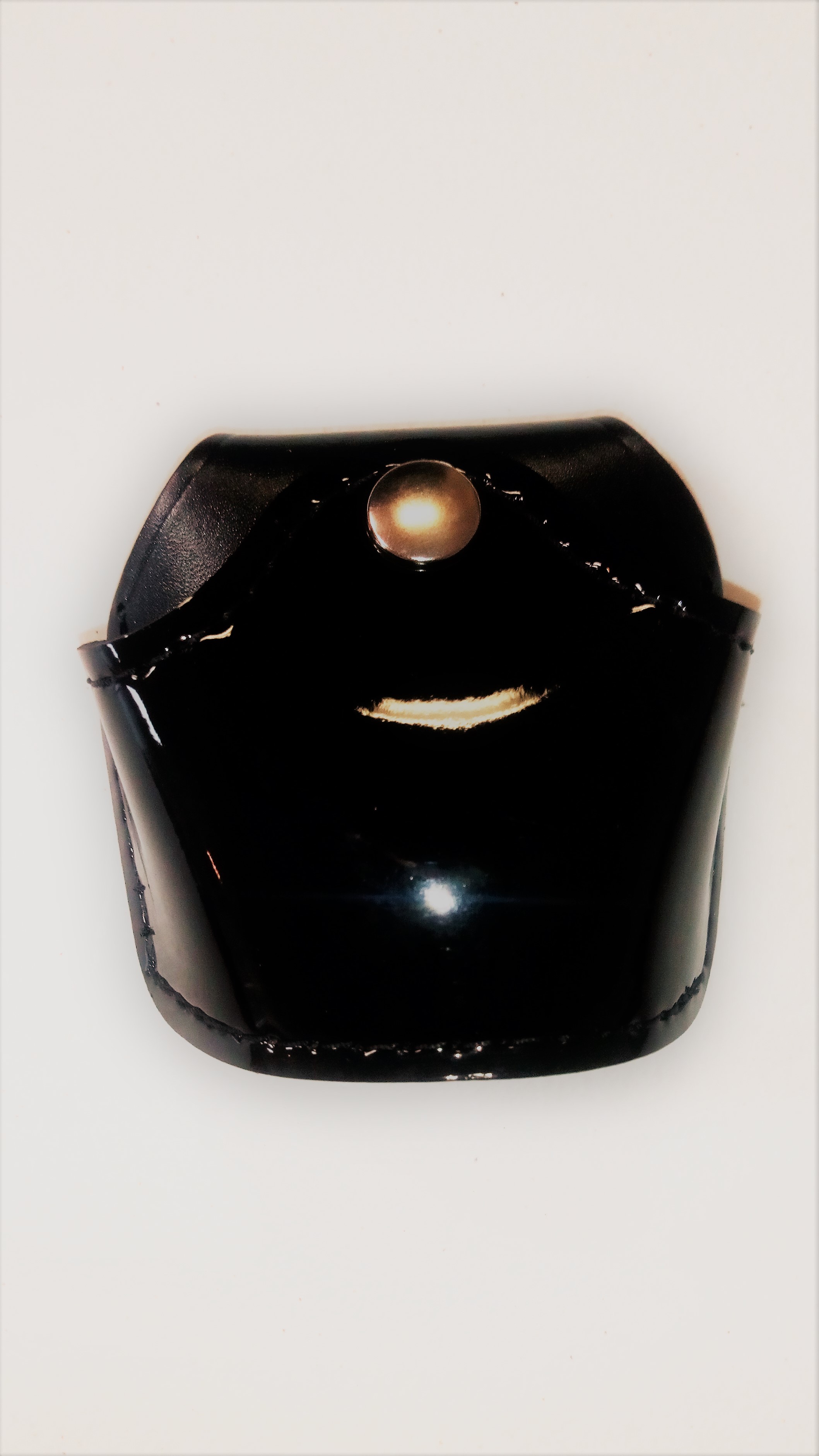 Stallion Leather OASP3 Gloss Fast Release Oversize Handcuff Case For S